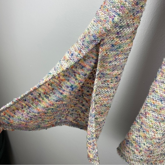 KUT from the Kloth Multi Colour Knit Pullover V Neck Sweater Small - Picture 5 of 11